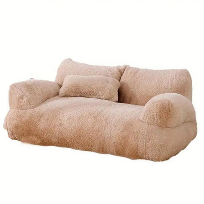 Pet Plush Couch Bed