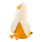 Peeled Banana Duck Plush Pillow Stuffed Toy Hugging Cushion Anxiety Relief Bedtime Cuddling
