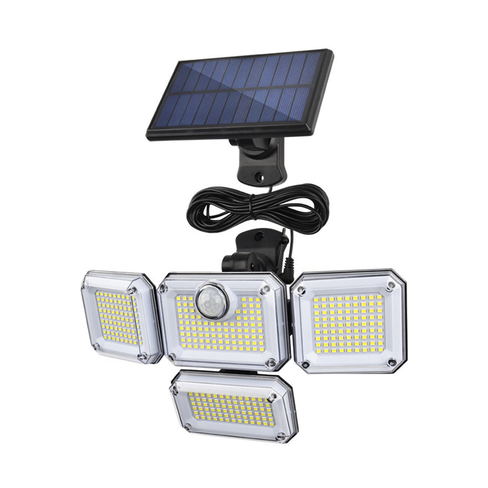 333 LEDs Outdoor Waterproof Motion Sensor Security Solar Lights