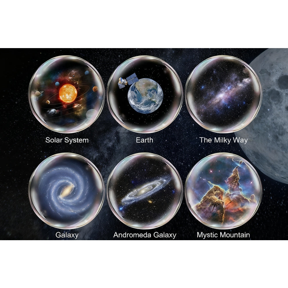 Star Projector Galaxy Light with 13 Slides for Night Ambience