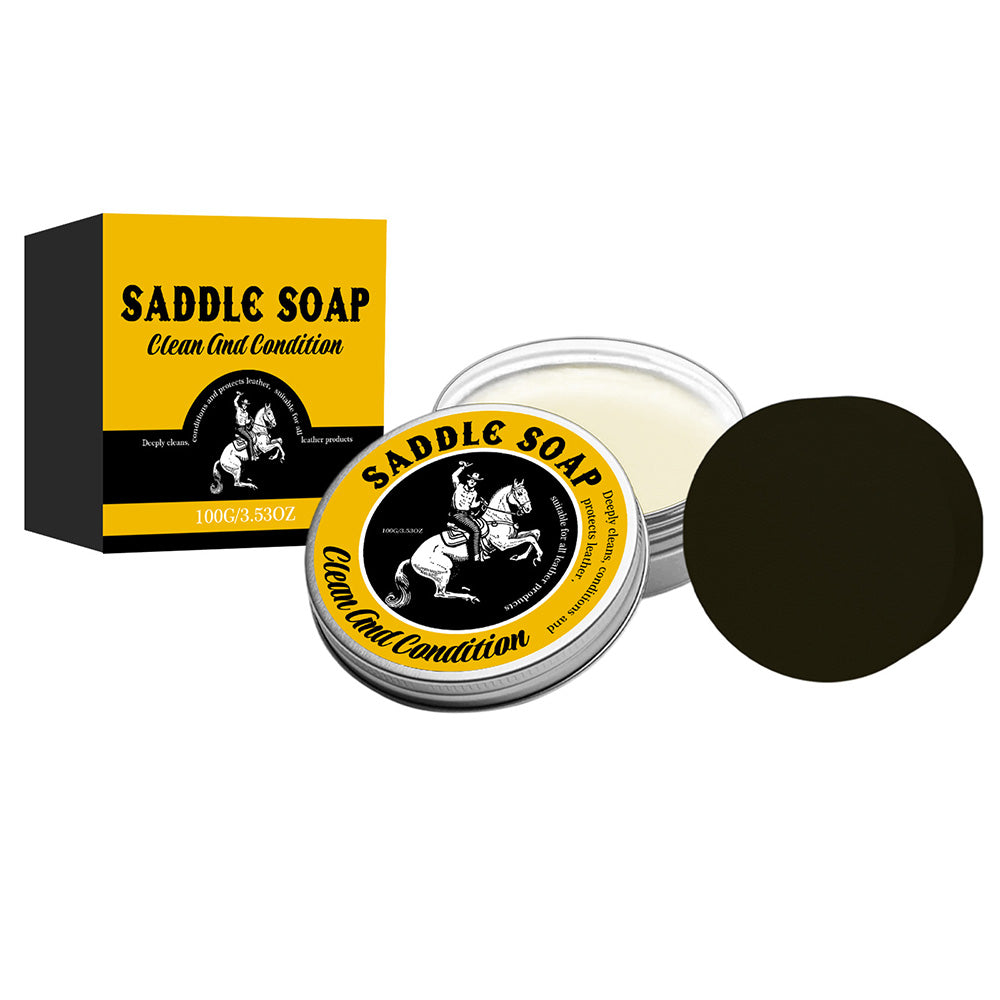 Leather Boot Care Kit Saddle Soap Furniture Salve for Leather Furniture Repair Tool