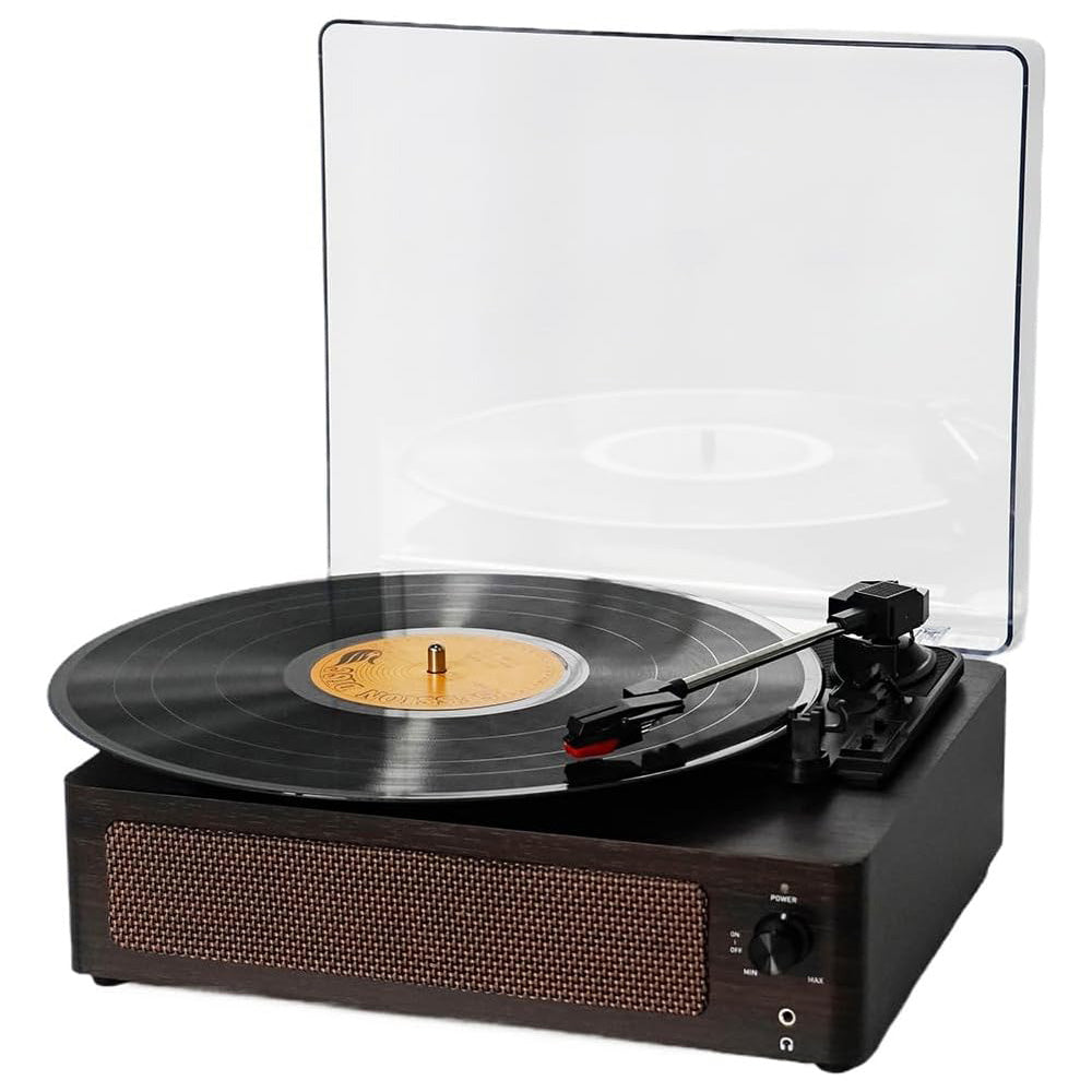 Portable Retro Bluetooth Vintage Vinyl Record Player with Speakers