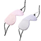 2Pcs Silk Sleep Eye Mask Soft Mulberry Silk Blindfold for Men and Women