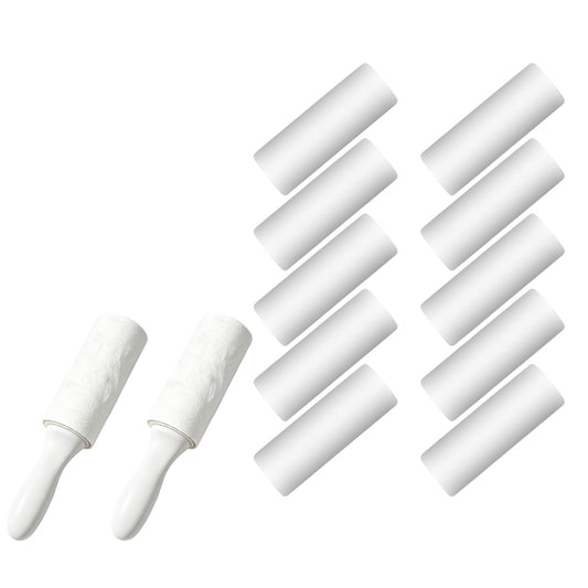 Lint Roller with Refills Sticky Remover Pet Dog Hair Clothes Sofa Dust Cleaning