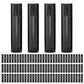 100 PCS Empty Lip Balm Tubes 5g Twist Up Plastic Lipstick Containers for Homemade Lip Gloss Lipstick