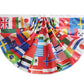 Pleated Fan Flag Football Fan Flag Soccer Bunting Banner for World Cup