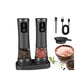 Electric Grinder Salt and Pepper Grinder Set Display Rechargeable
