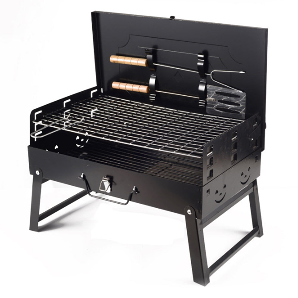 Portable Folding Charcoal BBQ Grill Utensil for Camping Travel Picnic Outdoor
