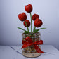 Tulip Flower Lamp Valentine Day Gifts 3 Color Dimming Night Light
