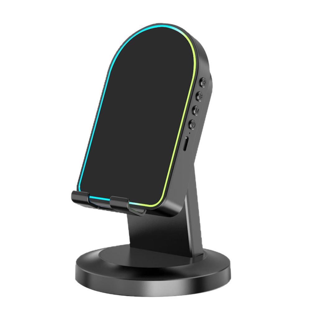 3-in-1 Wireless Induction Speaker with Phone Stand and Bluetooth 5.3 for Home Office