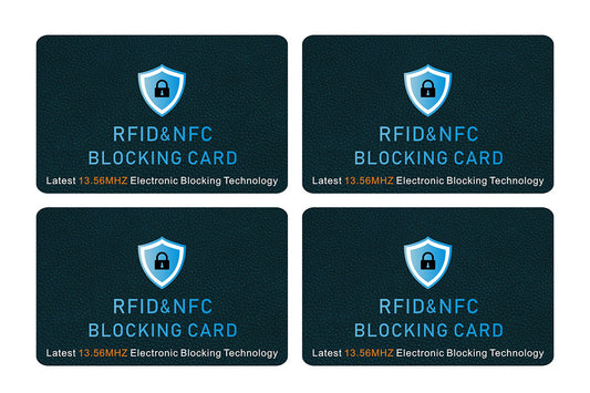 4Pcs RFID NFC Anti Theft Cards Wallet Passport Protector