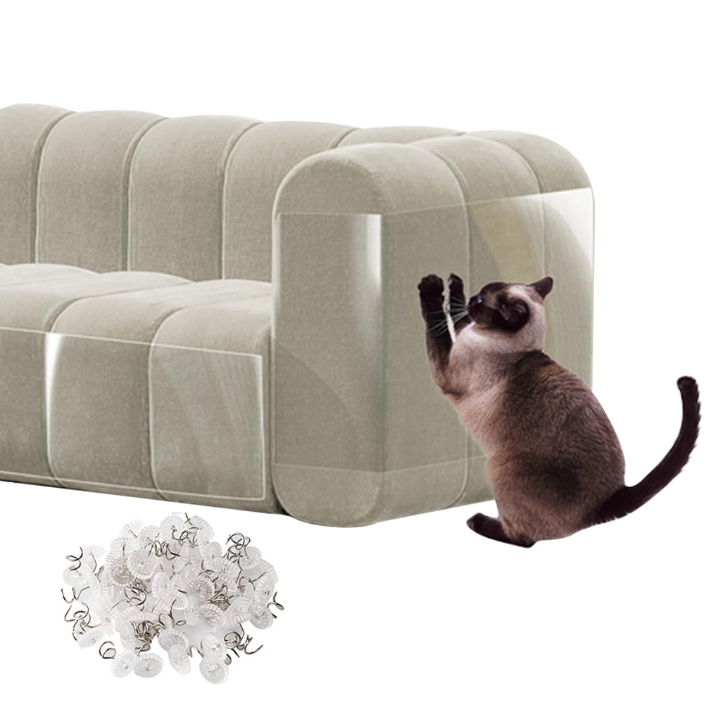 Single-Sided Sticky Couch Protector for Cats