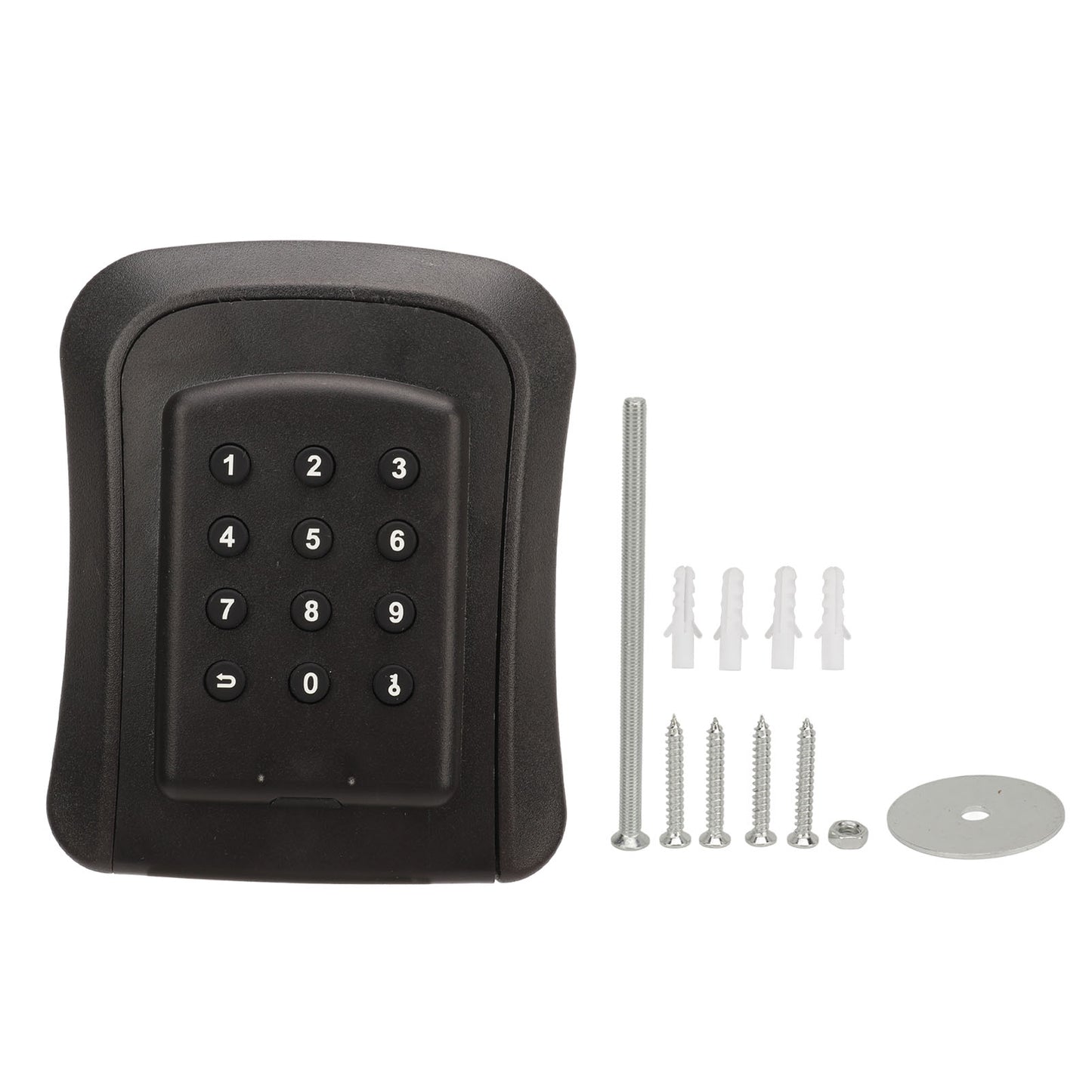 Single Password Waterproof Large Capacity Wall Mount Key Lock Box for Home Garage