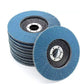 10 PCS 125mm Flap Discs Aluminum Grinding Discs for Angle Grinder to Sanding Grinding Metal Wood