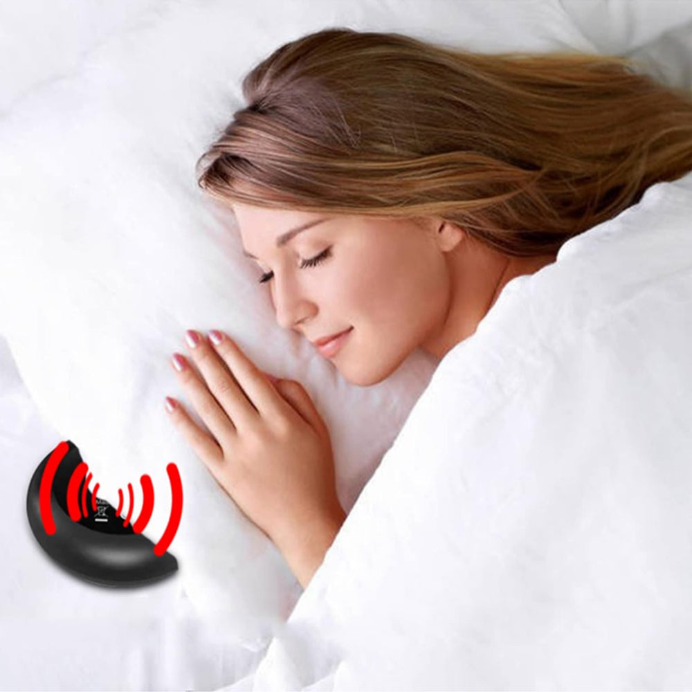 Loud Vibrating Alarm Clock with Extra Bed Shaker for Heavy Sleepers