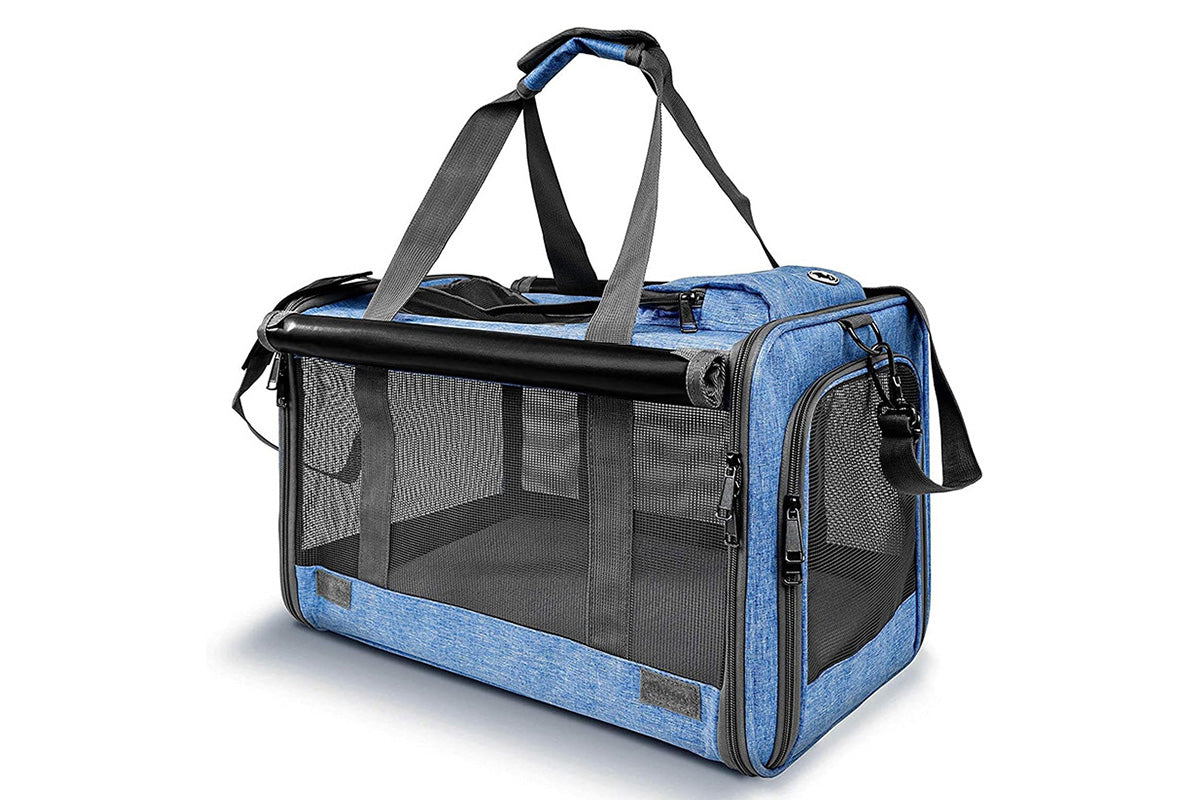 Pet Carrier for Large Cats Washable Dog Carrier Privacy Protection for Travel