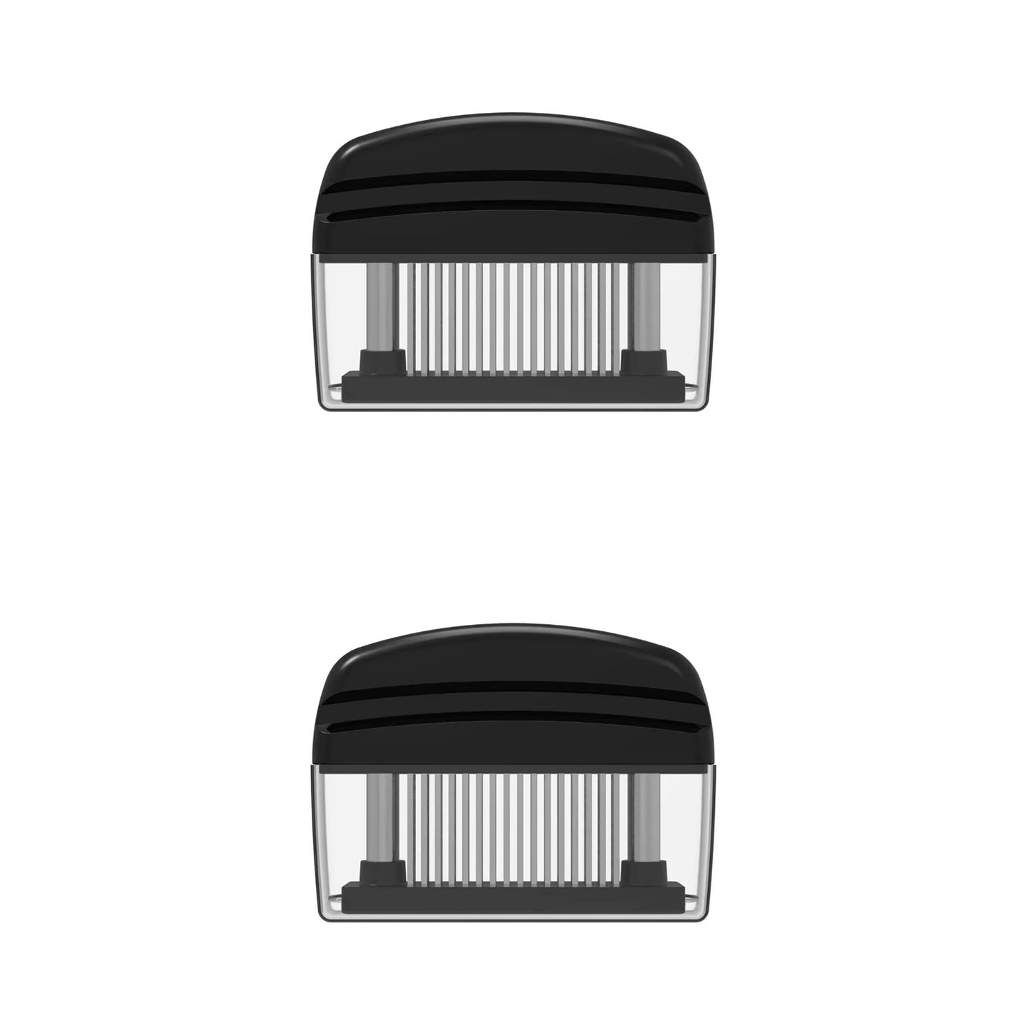 2Pcs 48-Stainless Steel Blade Meat Tenderizer