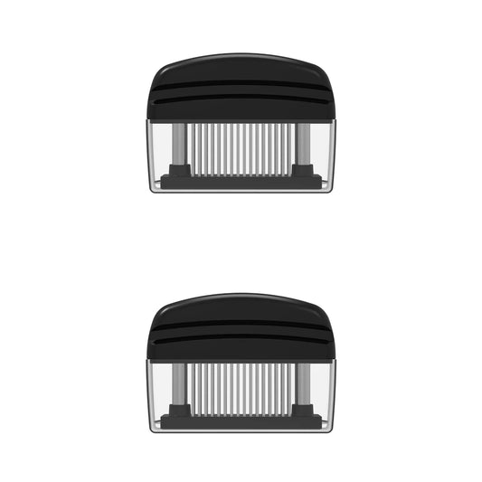 2Pcs 48-Stainless Steel Blade Meat Tenderizer