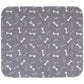 Washable Waterproof Reusable Dog Pee Pads Quick Absorbent Puppy Training Mat-Grey