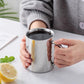 400ml Stainless Steel Double Wall Coffee Mug for Camping and Travel