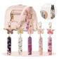 5Pcs Portable Perfume Atomiser Keychain Bottle 5ml Travel Refillable Spray