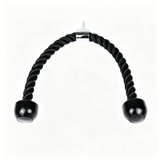 Tricep Rope Dual Head Resistance Band Push Pull Down Exercises Muscle Resistance Bands Training