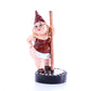 Funny Garden Pole Dancing Gnome Resin Statue for Indoor Outdoor Decor Gift
