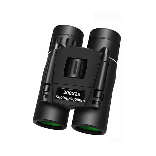 300x25 Folding High Powered Binoculars with Phone Holder