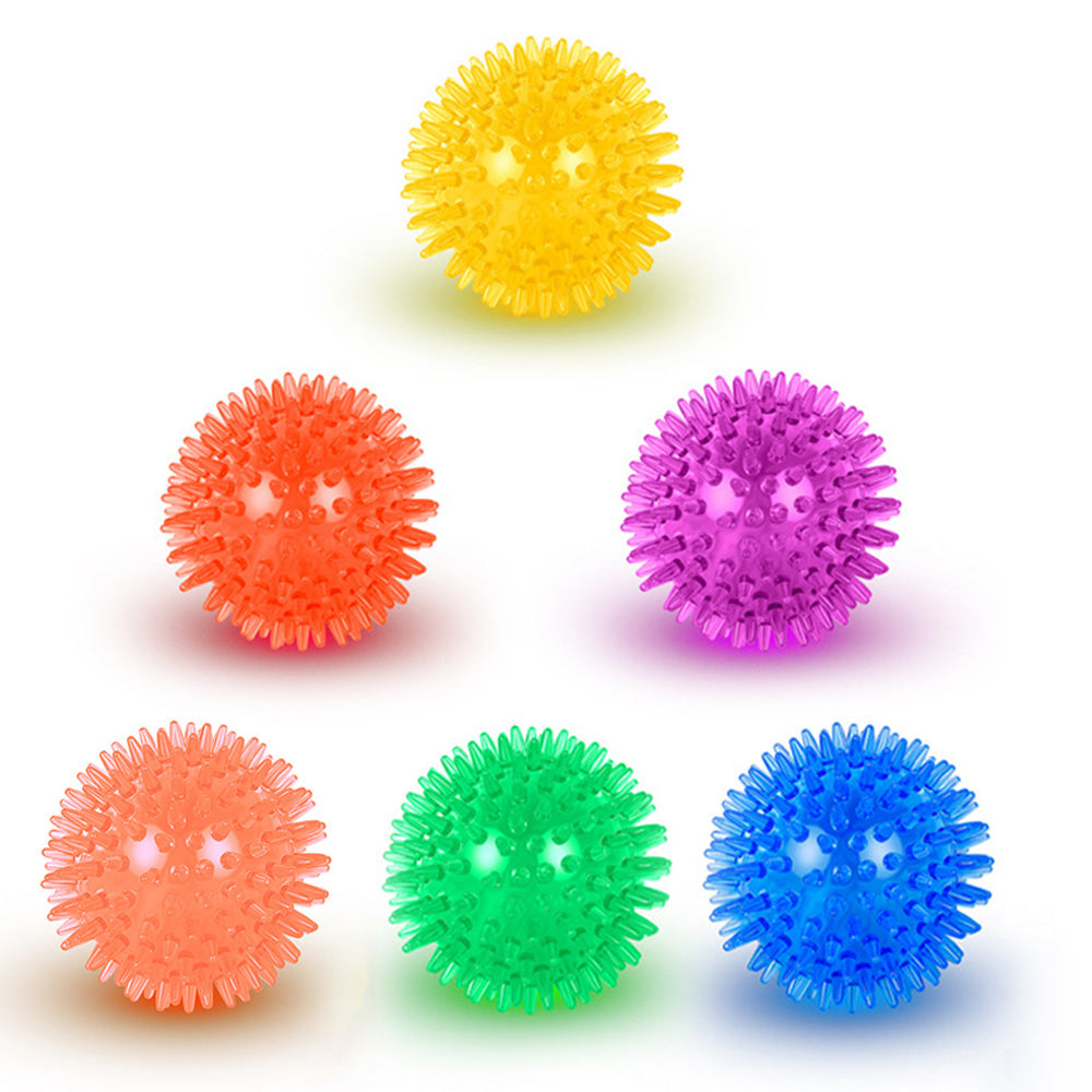 6Pcs Squeaky Dog Toy Balls Floating Dogs Pool Balls Interactive Fetch Toys for Puppy