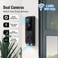 1080p FHD Security Video Dual Camera Doorbell Camera Smart AI Detection Doorbell
