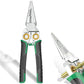 7-in-1 Stainless Steel Wire Crimper Stripper Pliers for Electrical Work and DIY Repairs