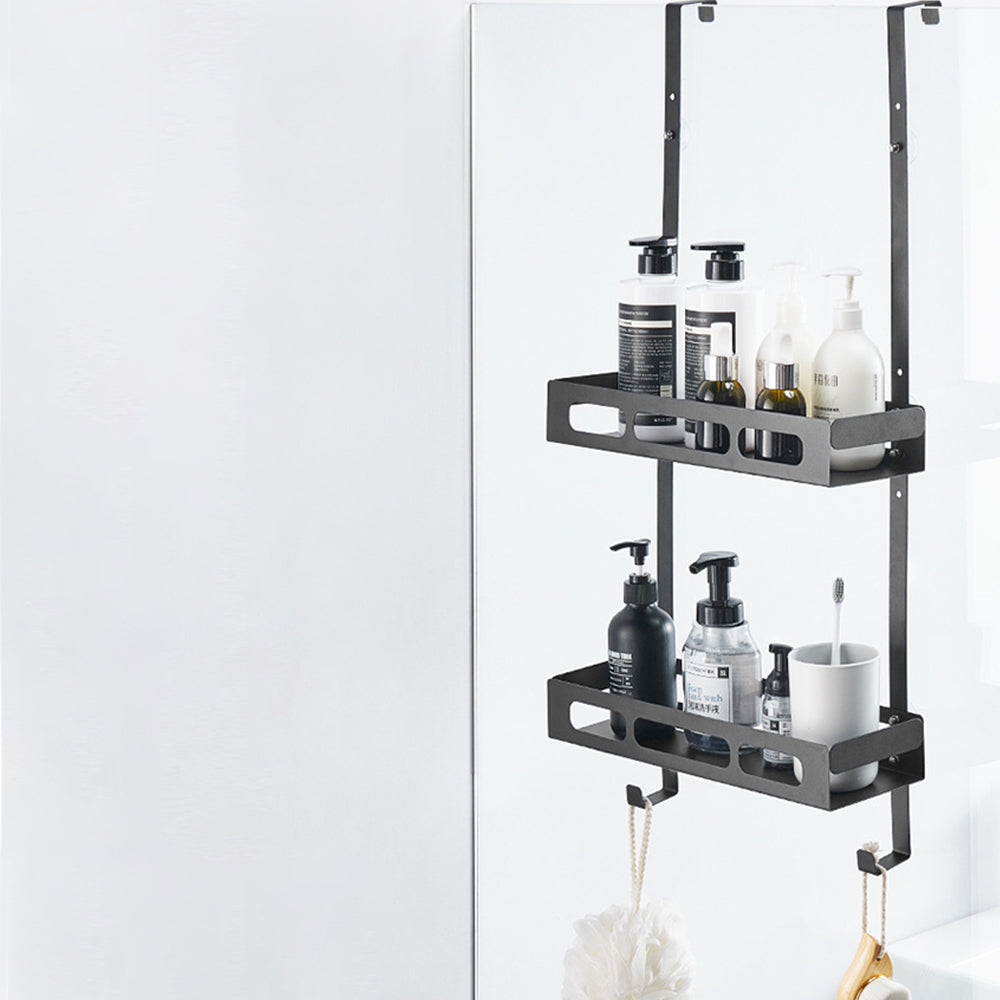 2 Tiers Bathroom Hanging Storage Rack