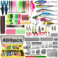 409Pcs Fishing Lure and Tackle Kit with Box