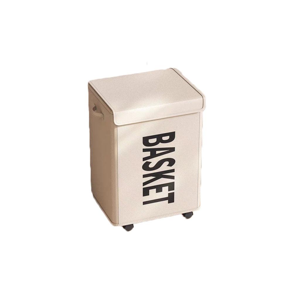 Under Desk Rolling Storage Cart with Lid Office Organizer Under Desk Utility Cart