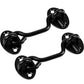 2PCS Stainless Steel Gate Latch Cabin Hook And Eye Latch Lock For Barn Door