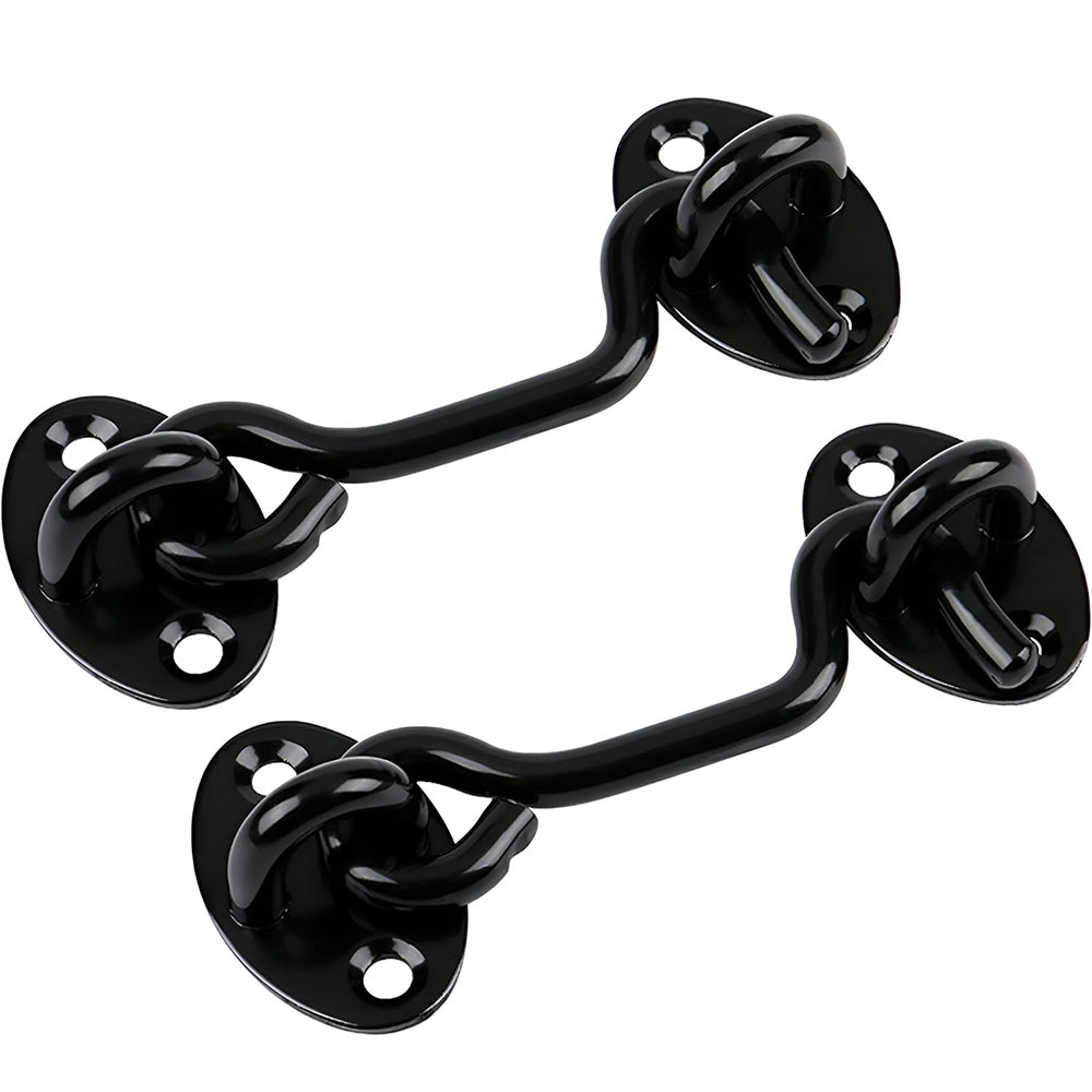 2PCS Stainless Steel Gate Latch Cabin Hook And Eye Latch Lock For Barn Door