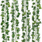 12 X 2M Artificial Ivy Vine Garland Fake Foliage Hanging Leaf Plant for Home Garden Party