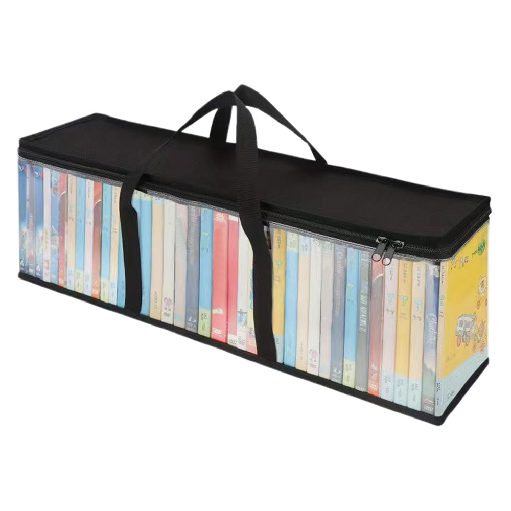 DVD Carrying Case Holder Black Portable Storage Bag for 35-40 Discs