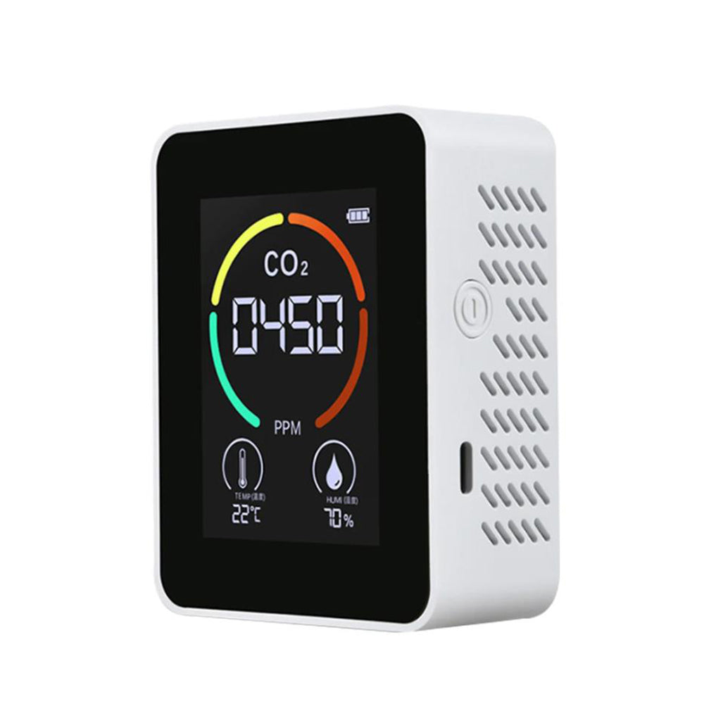 3-in-1 CO2 Meter Temperature Humidity Air Quality Monitor Detector