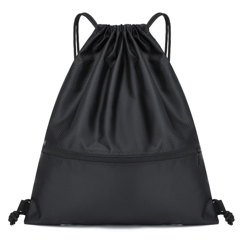 Water-resistant Drawstring Backpack Bag Portable Gym Backpack for Outdoor Travel