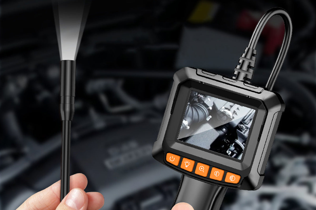 Endoscope Camera with Light Inspection Cameras for Wall Automotive Engine