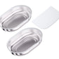 2pcs Stainless Steel Replacement Bowls with Mat for SureFeed RFID Microchip Pet Feeder for Cats Dogs