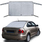 Car Rear Windscreen Snow Cover with Windproof Elastic Straps