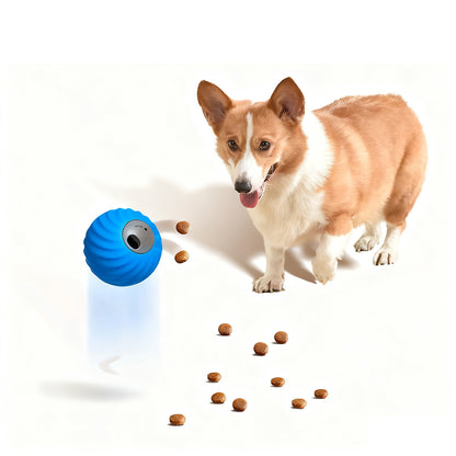 Slow Feeder Dog Toy Rolling Food Ball Pet Training Interactive Treat Toy