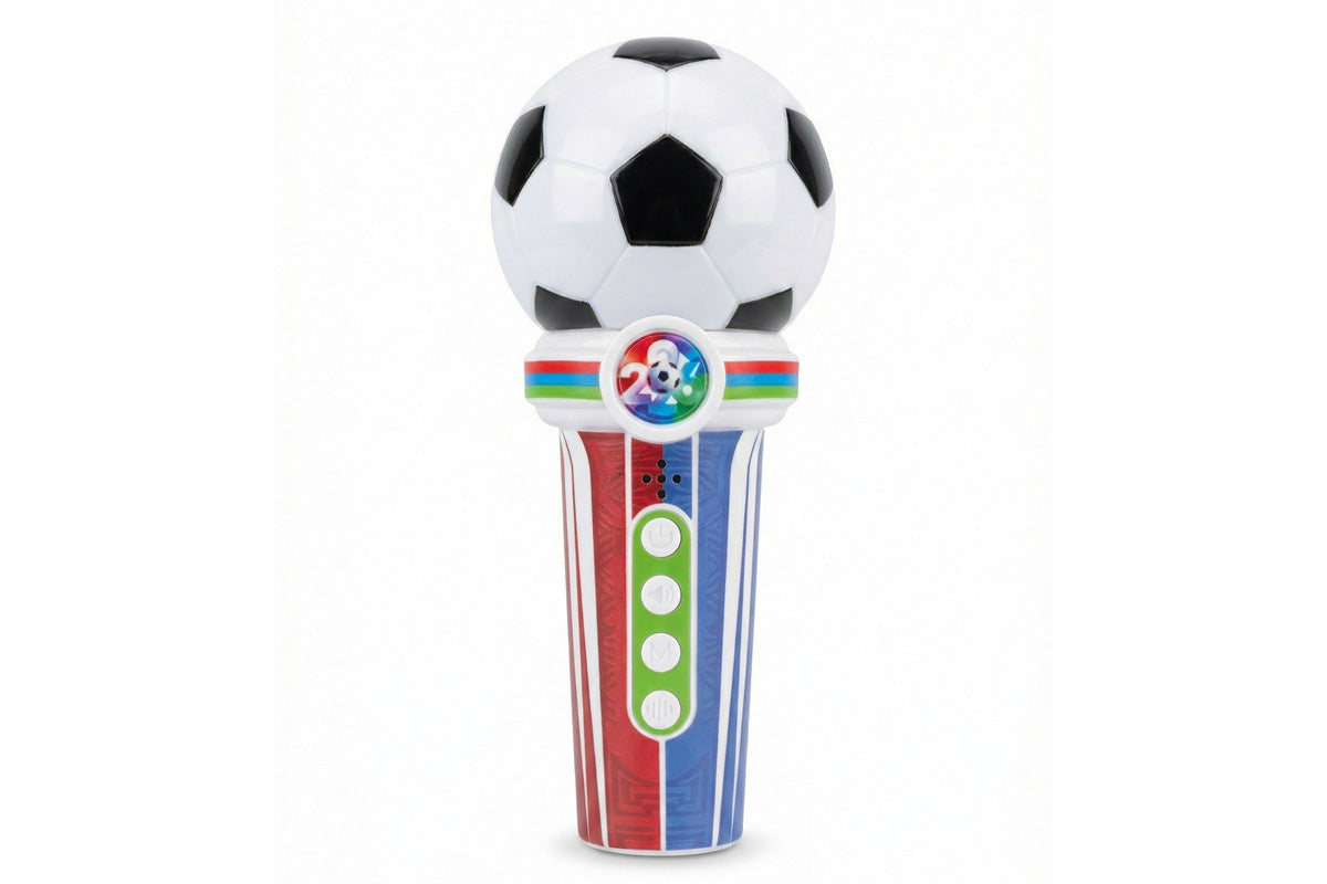 Soccer Theme Handheld Microphone Football Cheering Microphone Kids Microphone Toy Voice Amplifying Mic