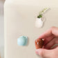 8PCS Mini 3D Ceramic Vase Fridge Magnets