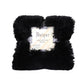 Solid Double-Sided Fuzzy Shaggy Blanket