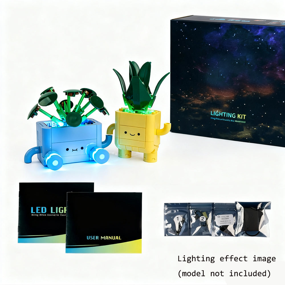 LED Light Kit Compatible with Happy Plants 10349 Light Only