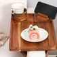 3-in-1 Wooden Sofa Arm Tray with Rotating Phone Holder and Cup Slot