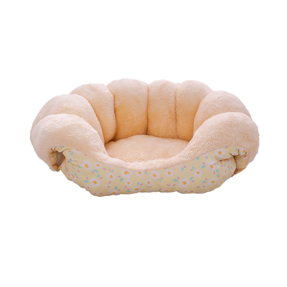 2-in-1 Bed and Couch Warming Cat Sofa Bed